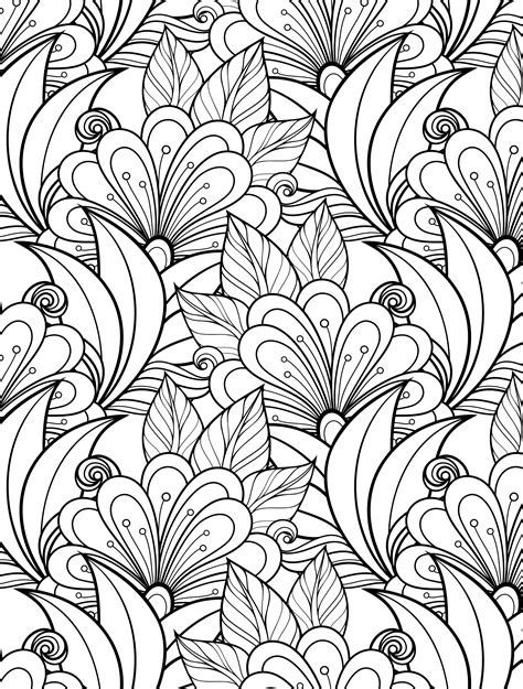 Adult Coloring Pages Printable Free Relaxation