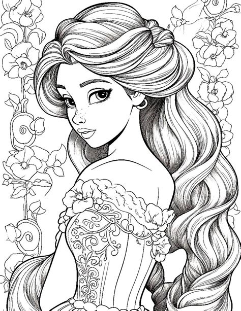 Coloring Pages And Princess