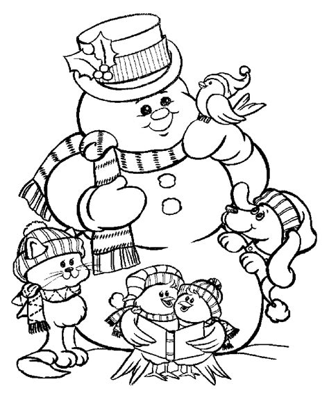 Coloring Pages Christmas Coloring Pages For Kids