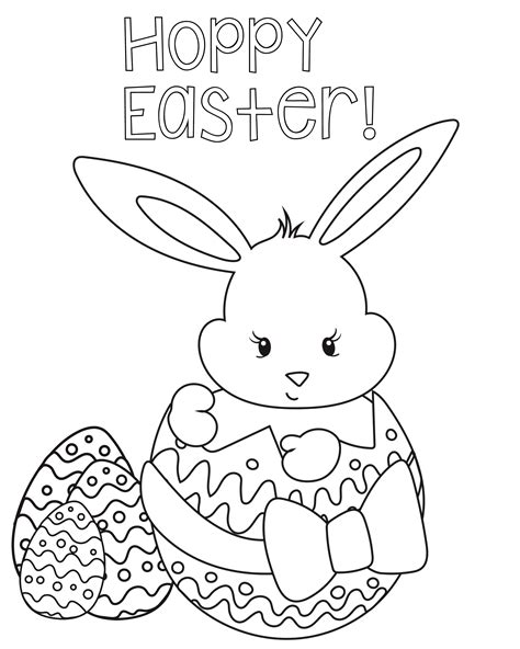 Coloring Pages Easter Coloring Pages For Kids