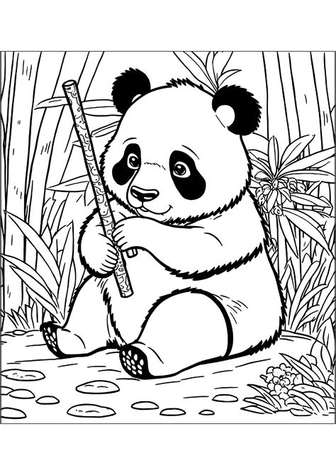 Coloring Pages Panda Coloring Pages Free Printable