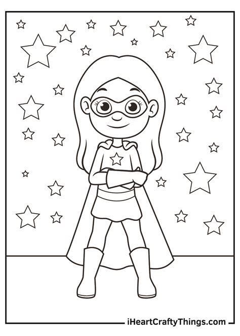 Coloring Pages Superhero Coloring Pages Free And Printable