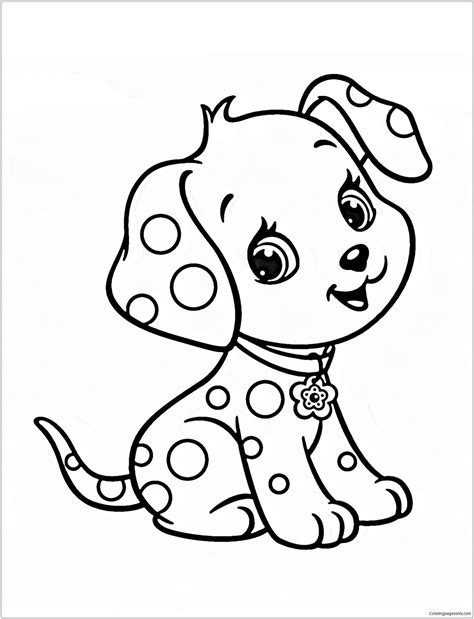 Coloring Puppy Pages