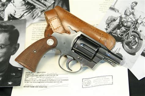 Colt Detective Special With Holster 38 Special Double Action Revoler