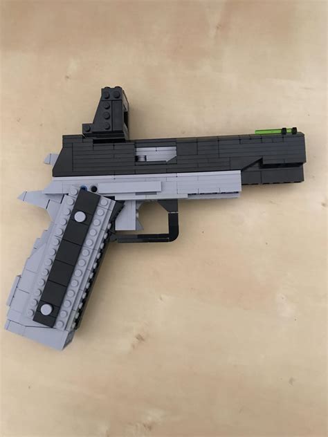 Colt M1911 I Built Using Jim S Lego Guns Tutorial Other Than A Few