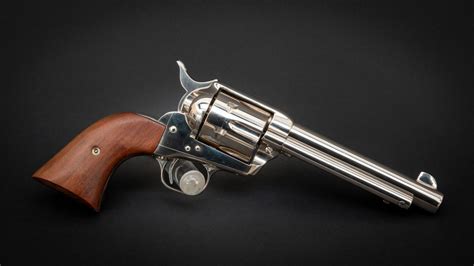 Colt Saa Nickel Plated Turnbull Restoration