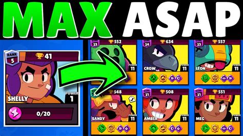 Complete Guide To A Maxed Account In Brawl Stars Youtube