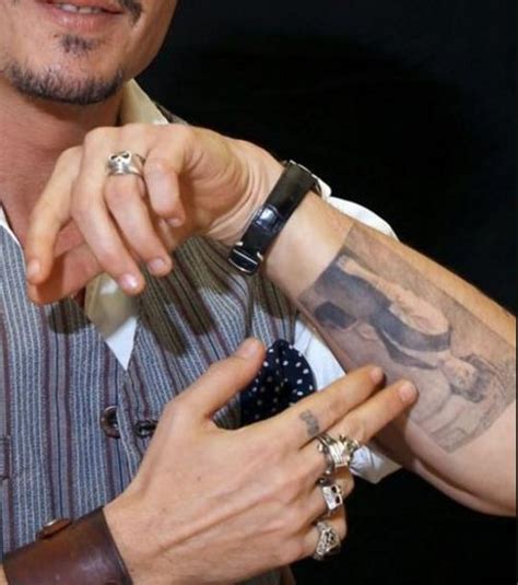 Complete List Of Johnny Depp Tattoos With Meaning Tattoosboygirl