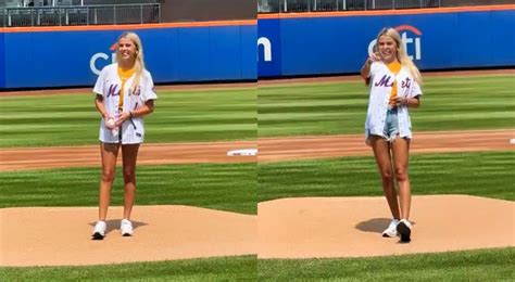 Controversy Swirls As Mets Invite Hawk Tuah Girl Haliey Welch To