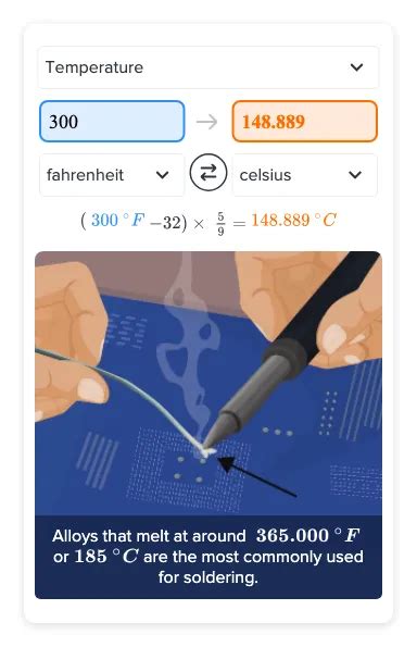 Convert 300 F To Degrees Celsius Method Steps Ck 12 Foundation