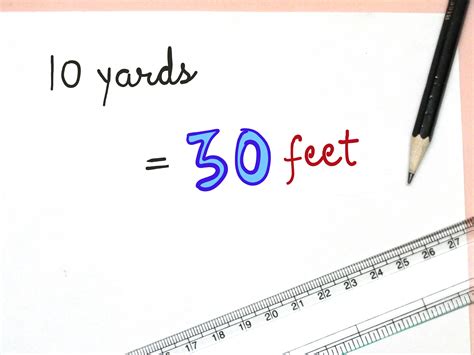 Convert Yards Into Feet