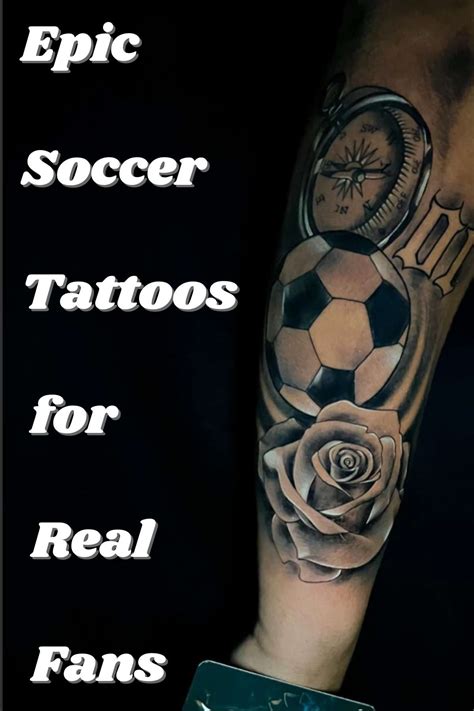 Cool Soccer Tattoo Designs