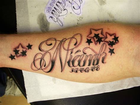 20 Cool Tattoo Name Designs You'll Love