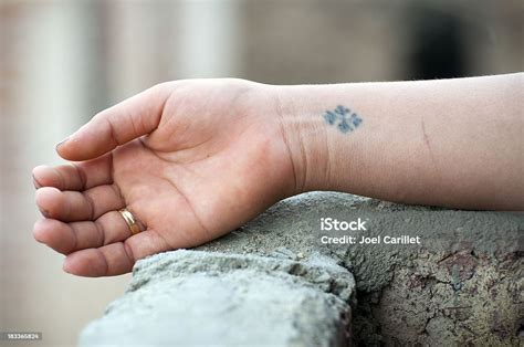 Coptic Cross Tattoo Stock Photos Pictures Royalty Free Images Istock