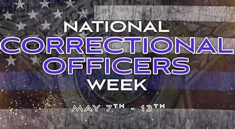 Correction Officers Week In 2023 Support Law Enforcement