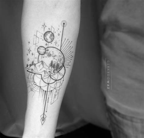 Cosmic Tattoos That Will Take You To The Limits Of Space Cosmic