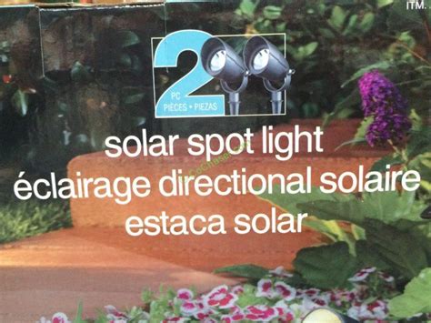 Costco 709610 Naturally Solar Spot Lights Led Solar Part Costcochaser