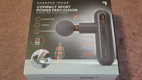 Costco Sale Item Review Sharper Image Compact Sport Power Percussion Portable Deep Tissue