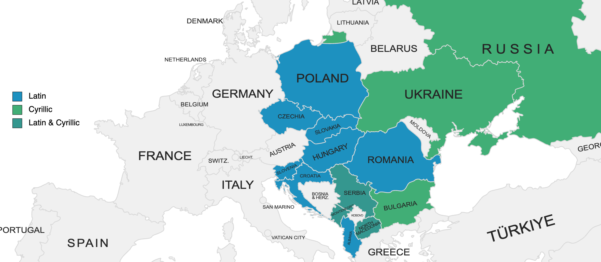 Country Guessing Eastern Europe Geometas