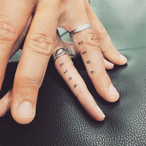 Couple Finger Tattoos Matching Finger Tattoos Love Finger Tattoos