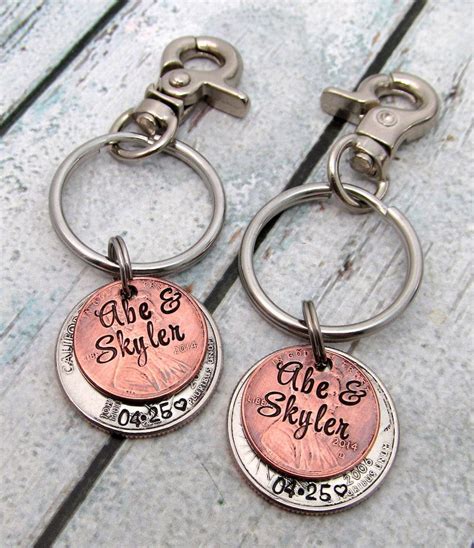 Couples Keychain Etsy