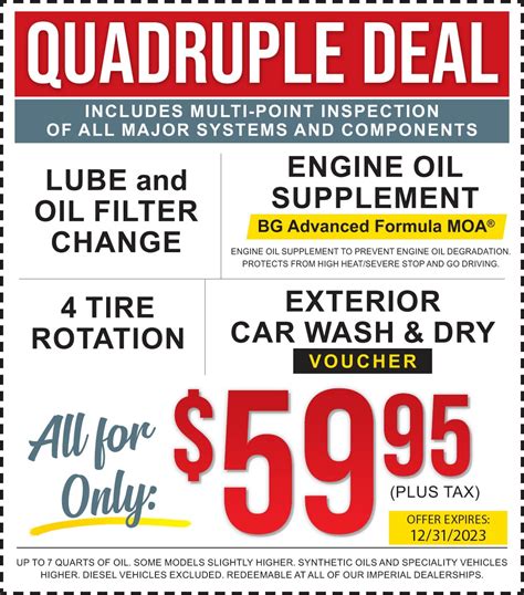 Coupons For Mopar Parts And Service Imperial Chrysler Dodge Jeep