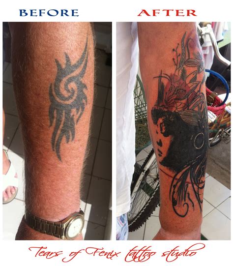 Cover Ups Tatouage Maspalomas Tears Of Fenix Tattoo Studio Maspalomas