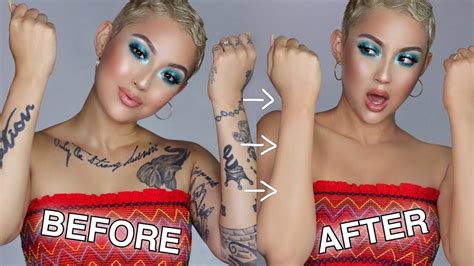 5 Ways to Cover Up a Tattoo with Makeup