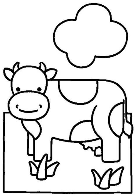 10 Free Cow Coloring Sheet Printables for Kids