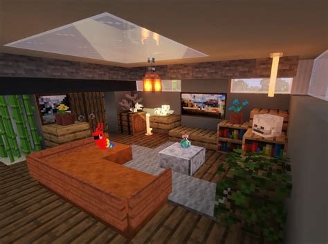 Cozy Living Room Detailcraft Minecraft Cottage Cute Minecraft Houses