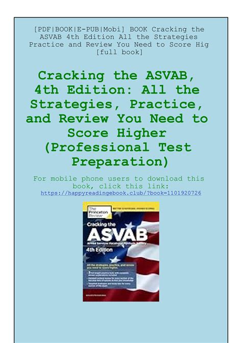 Cracking The Asvab 4Th Edition