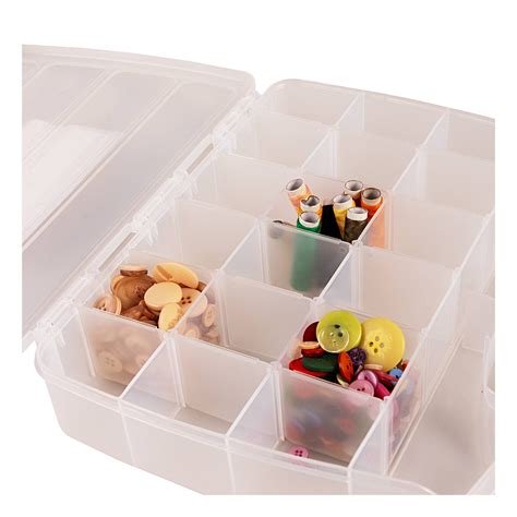 Craft Storage Box 30 5Cm X 25 5Cm X 6Cm Hobbycraft