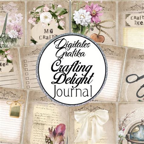 Crafting Delight Journal Instant Download Printable Junk Etsy