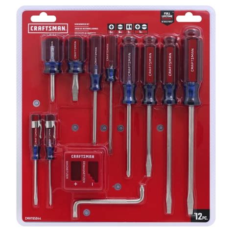 Craftsman Tools 12 Piece Screwdriver Set Walmart Com Walmart Com