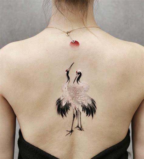 Crane Tattoo Designs: Symbolism and Style Inspiration