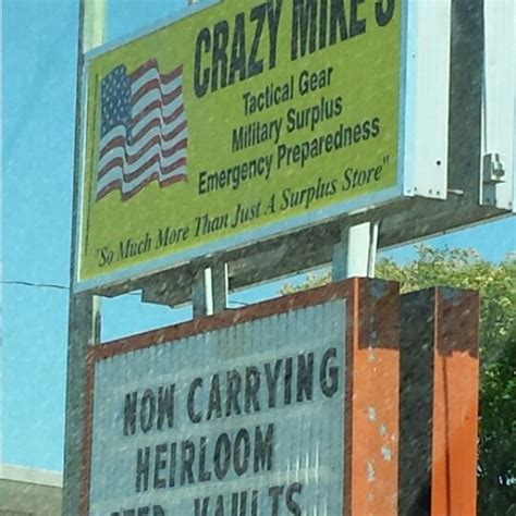 Crazy Mike Amp 39 S Military Surplus Sporting Goods Retail In Kennewick