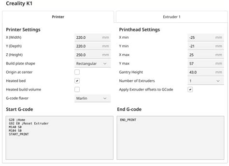 Creality K1 Max Perfect Cura Settings For Pla Abs Petg Tpu