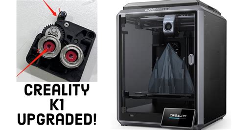 Creality Upgrades Amp Quot K1 Amp Quot 3D Printer To Fix Problems And Improve Performance See The List Youtube