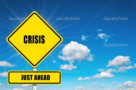 Crisis Just Ahead Stock Photo Uroszunic 37047213