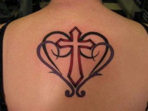 Cross And Heart Tattoo All About Tatoos Ideas