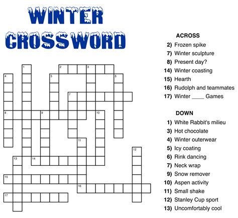 5 Free Crossword Puzzle Printables to Solve Today