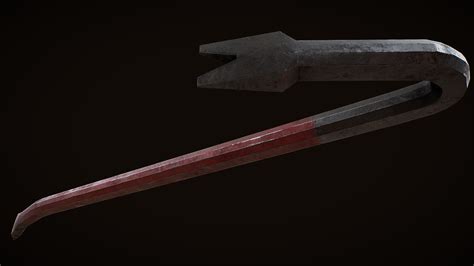 Crowbar Half Life Free Download Download Free 3D Model By Glitch5970 B06db0a Sketchfab