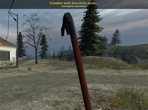 Crowbar With Stunstick Animations Half Life 2 Mmod Mods