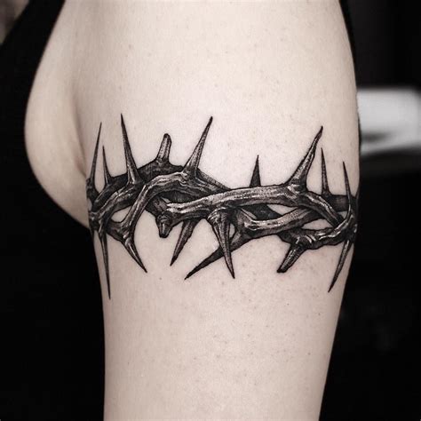 Crown of Thorns Tattoo Designs and Meanings