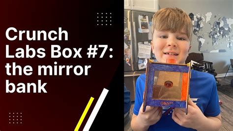 Crunchlabs Box 7 Unboxing And Building A Mirror Bank Which Includes A Plastic Spider