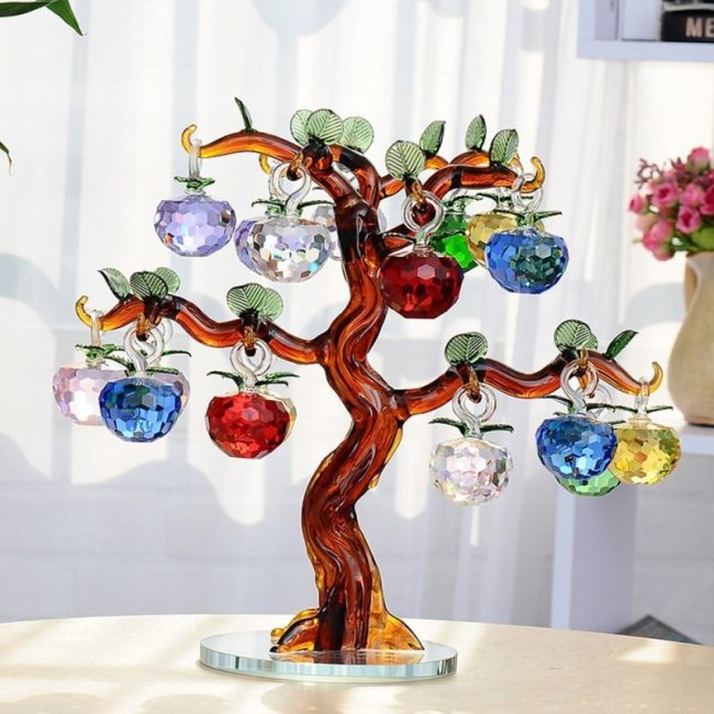 5 Ways to Create a Crystal Glass Apple Tree