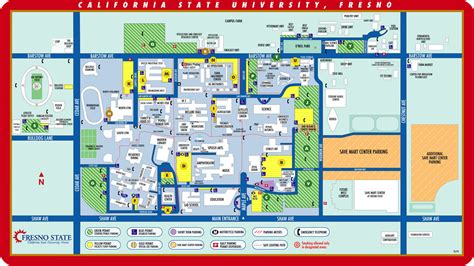 CSU Fresno Campus Map: Navigate the Bulldogs' Territory