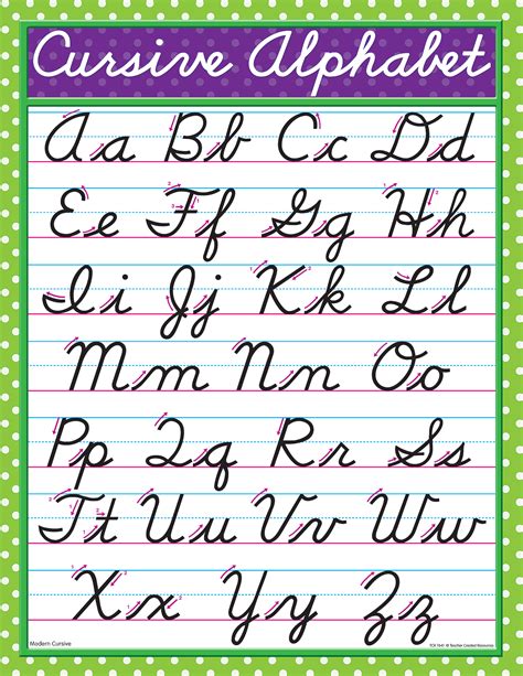 Cursive Letters Printable