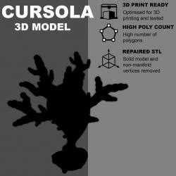 Cursola 3D Model: Download and Explore Pokémon's Ghostly Form