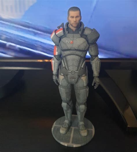 Custom 3D Printed Figurine By 3Dius R Masseffect